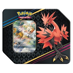 Pokemon Crown Zenith Galarian Zapdos US Special Art Tin