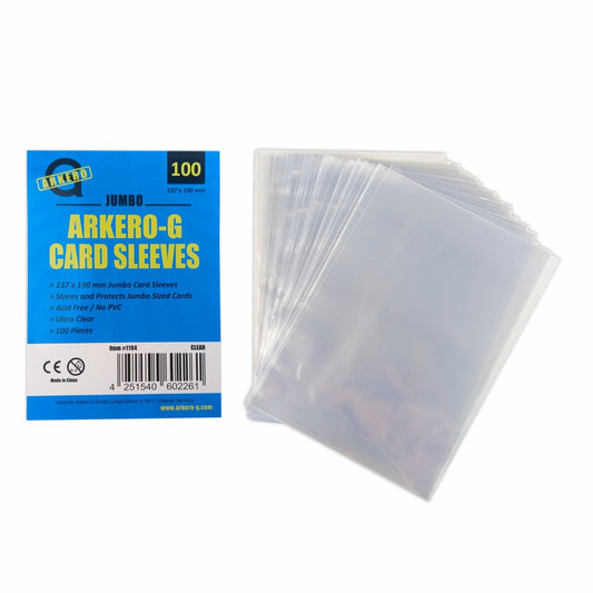 Arkero-G Jumbo Size Soft Sleeves (für XXL Pokemon Karten)
