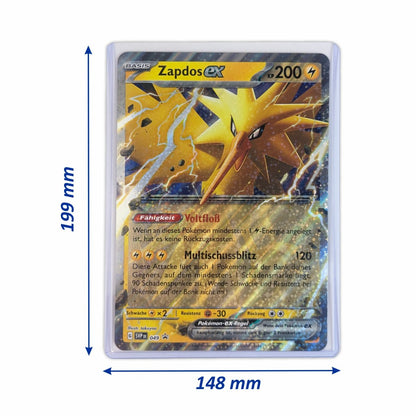 Arkero-G Jumbo Size Toploader (für XXL Pokemon Karten)