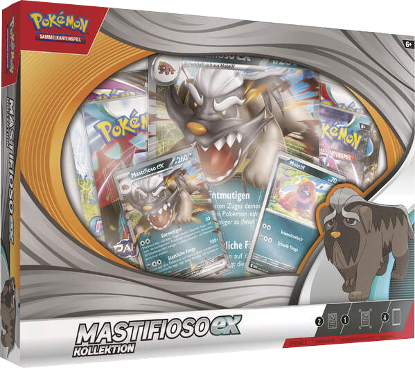 Pokemon Mastifioso-EX Box deutsch