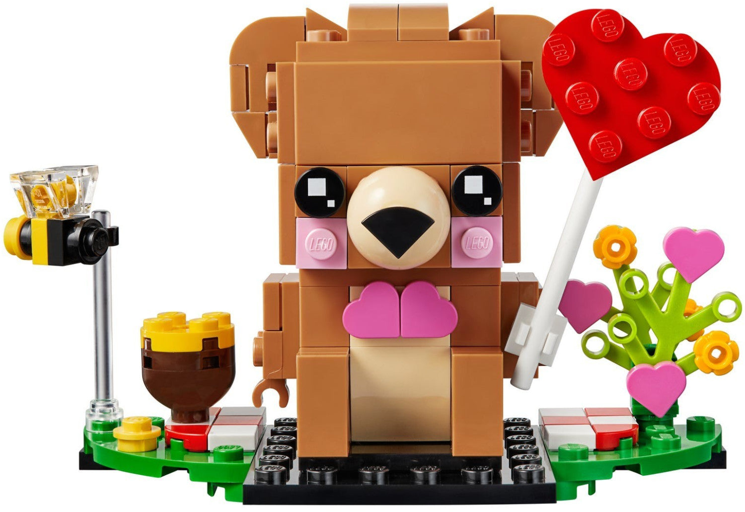 LEGO Brick Headz - Valentinstag-Bär (40379)