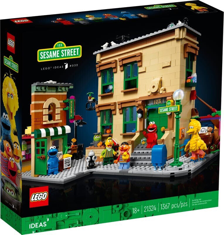 LEGO Ideas 123 Sesamstraße (21324)