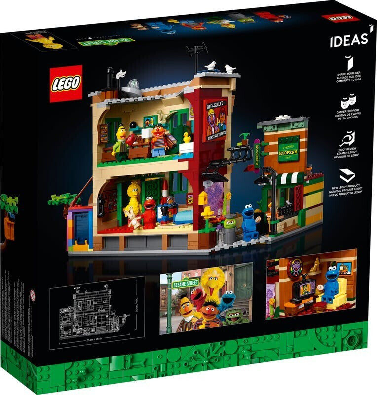 LEGO Ideas 123 Sesamstraße (21324)