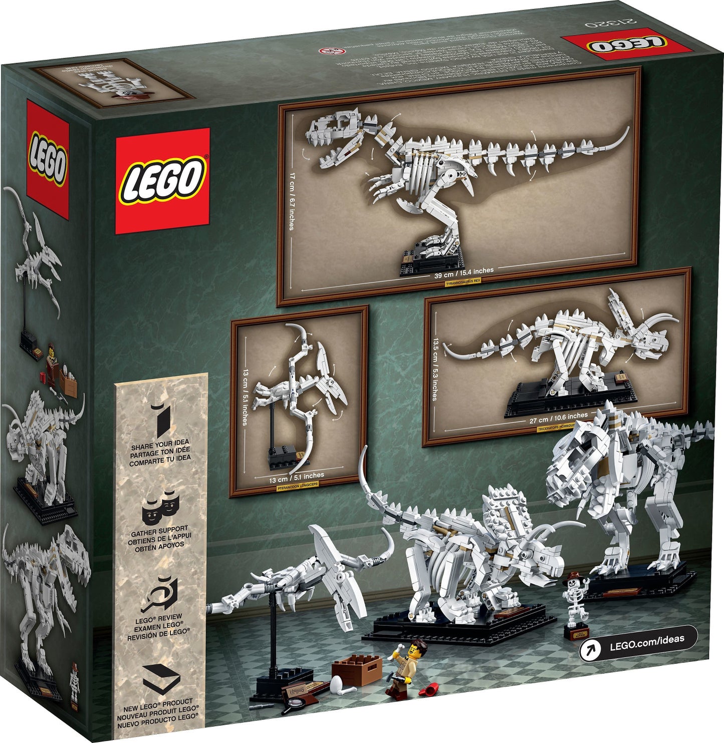 LEGO Ideas - Dinosaurier-Fossilien (21320)