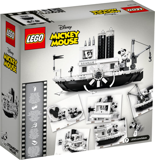 LEGO Ideas - Disney Mickey Mouse: Dampfschiff Willie (21317)