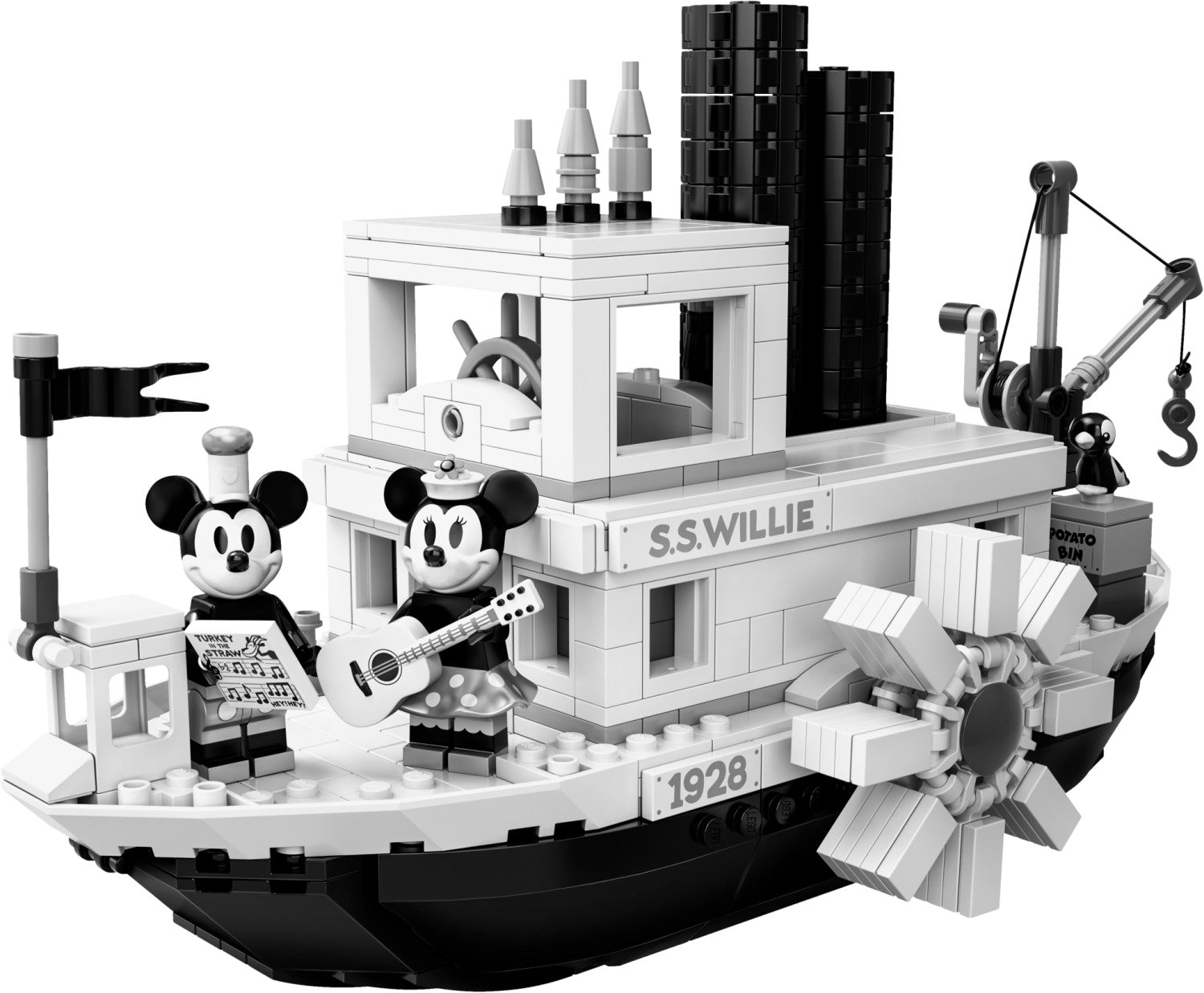 LEGO Ideas - Disney Mickey Mouse: Dampfschiff Willie (21317)