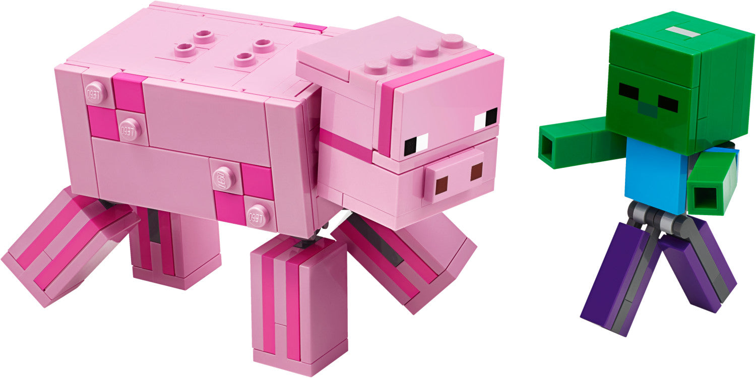 LEGO Minecraft - BigFig Schwein mit Zombie (21157)