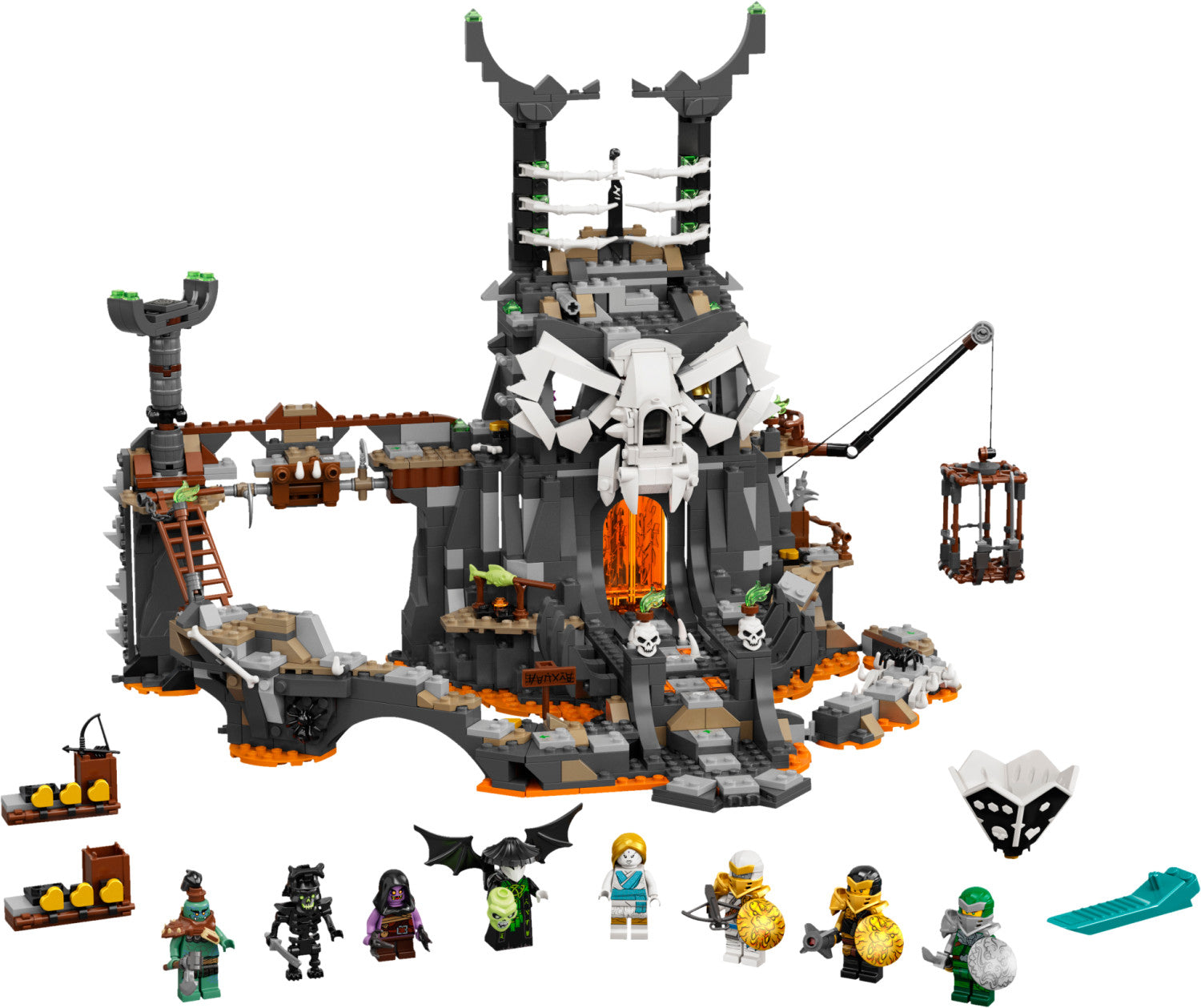 LEGO Ninjago - Verlies des Totenkopfmagiers (71722)