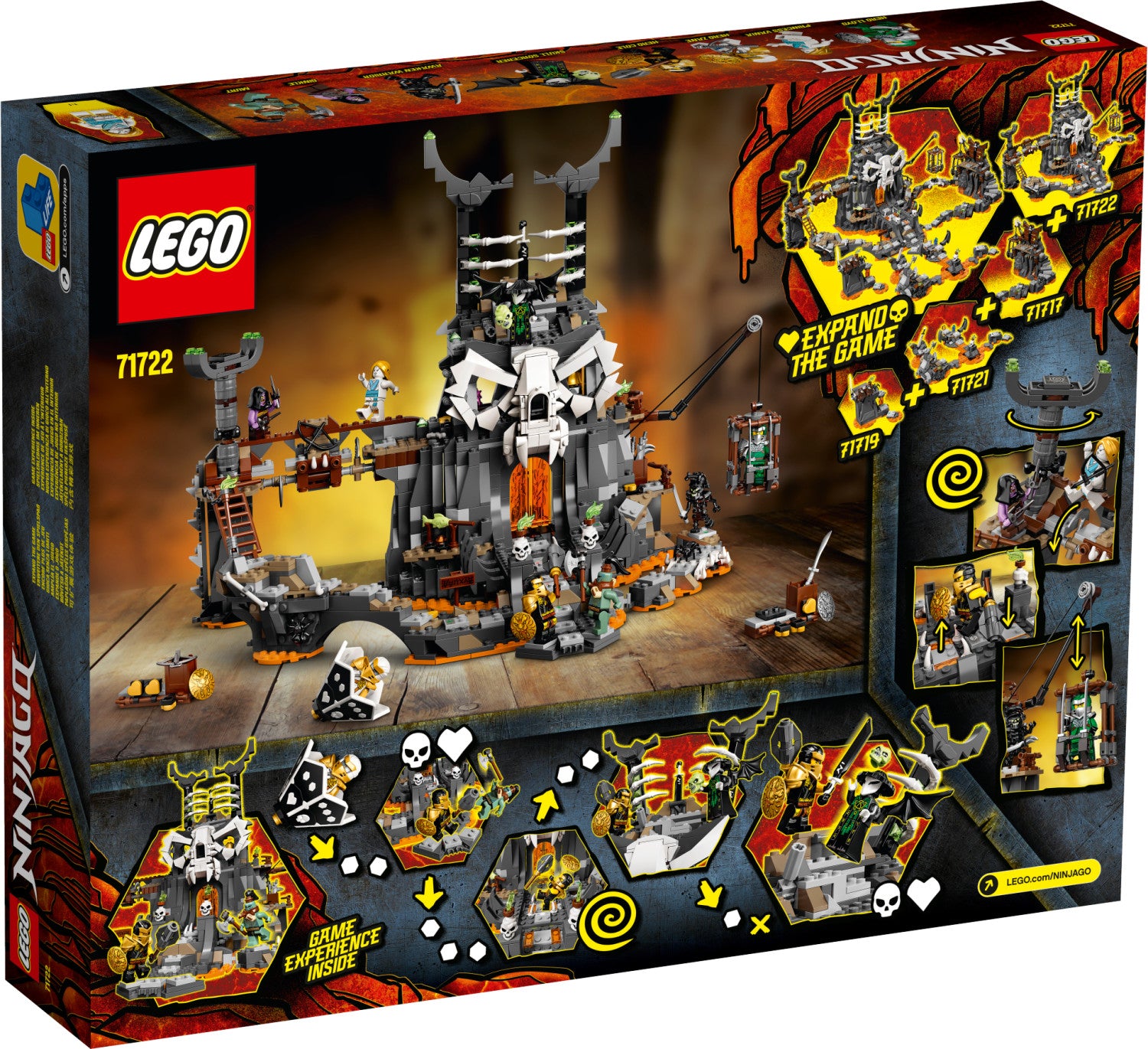 LEGO Ninjago - Verlies des Totenkopfmagiers (71722)