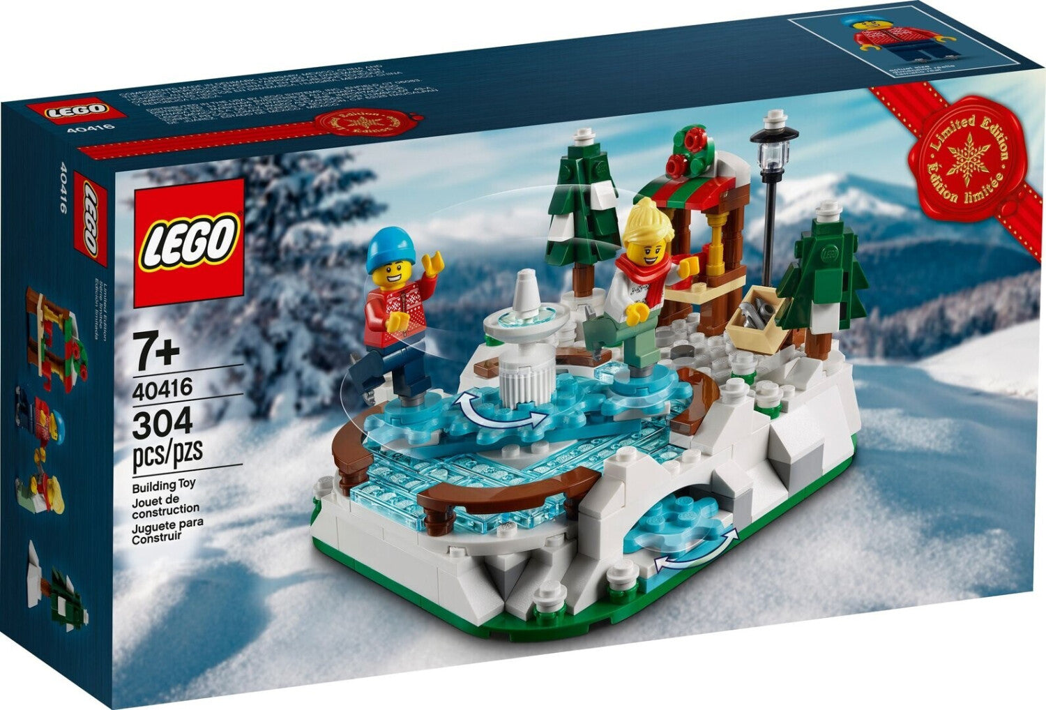 LEGO Seasonal Eislaufbahn Limited Edition (40416)