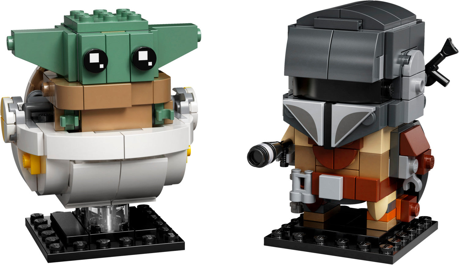 LEGO Star Wars BrickHeadz- Der Mandalorianer und das Kind (75317)