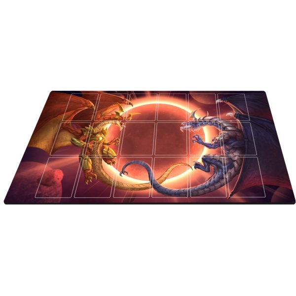 Neverrift Playmat Twin Dragons