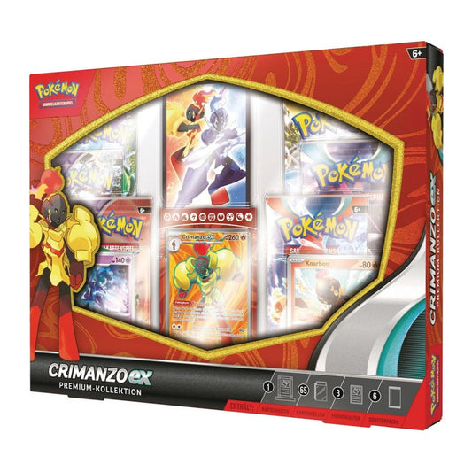 Pokemon Crimanzo ex Premium Kollektion