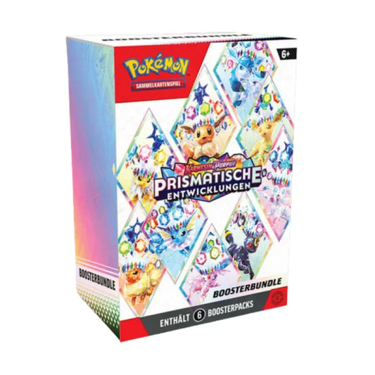 Pokemon Karmesin & Purpur Prismatische Entwicklungen Booster Bundle DE