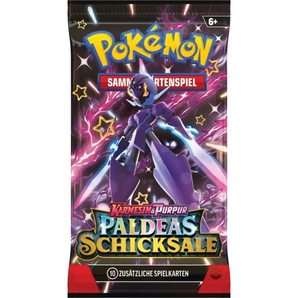 Pokemon Karmesin & Purpur Paldeas Schicksale Einzelbooster DE