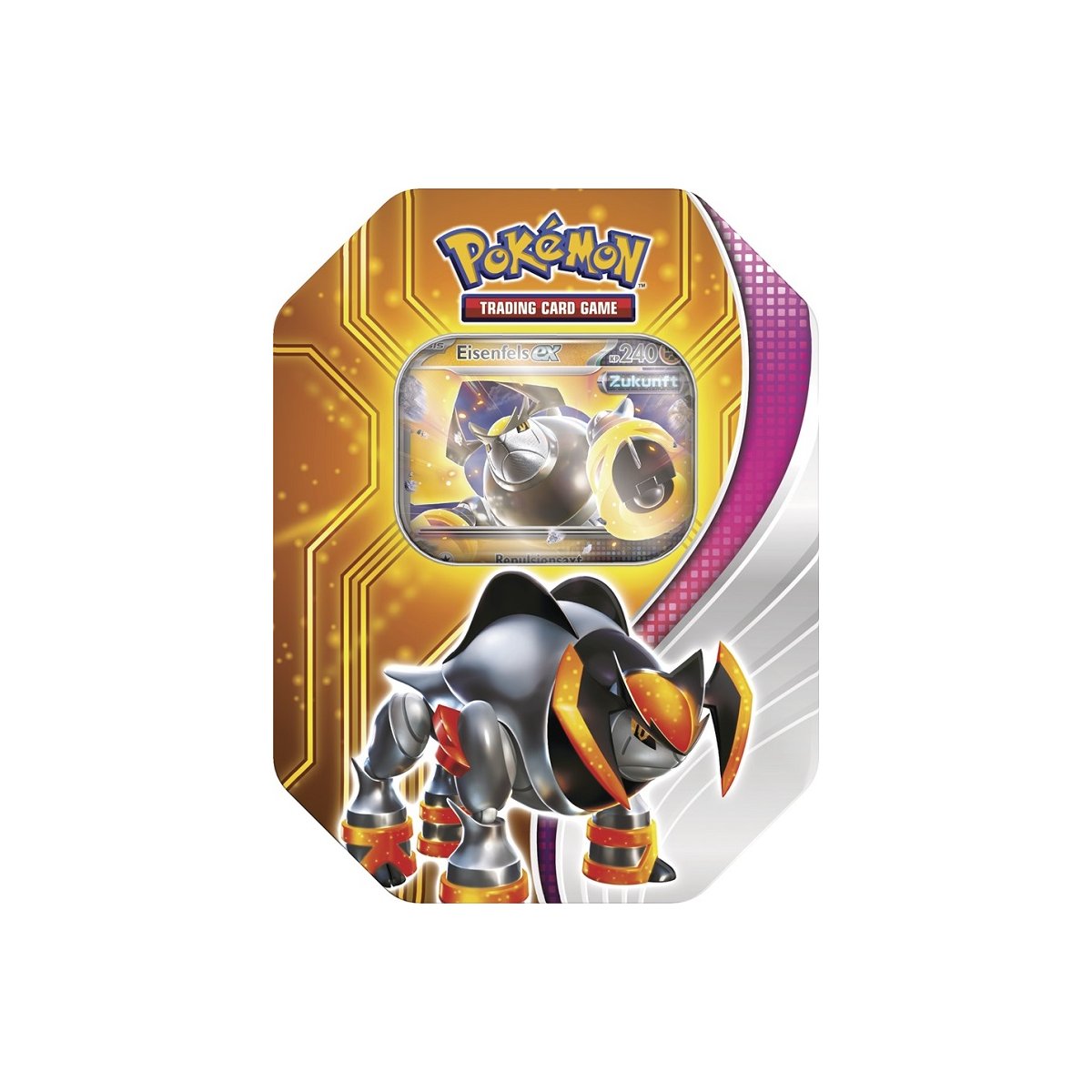 Pokemon Paradox Schicksale  Eisenfels ex Tin Box 2024