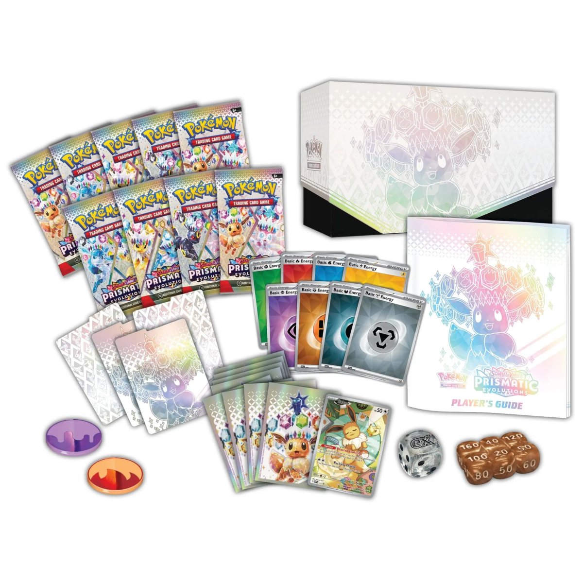 Scarlet & Violet Prismatic Evolutions Elite Trainer Box EN