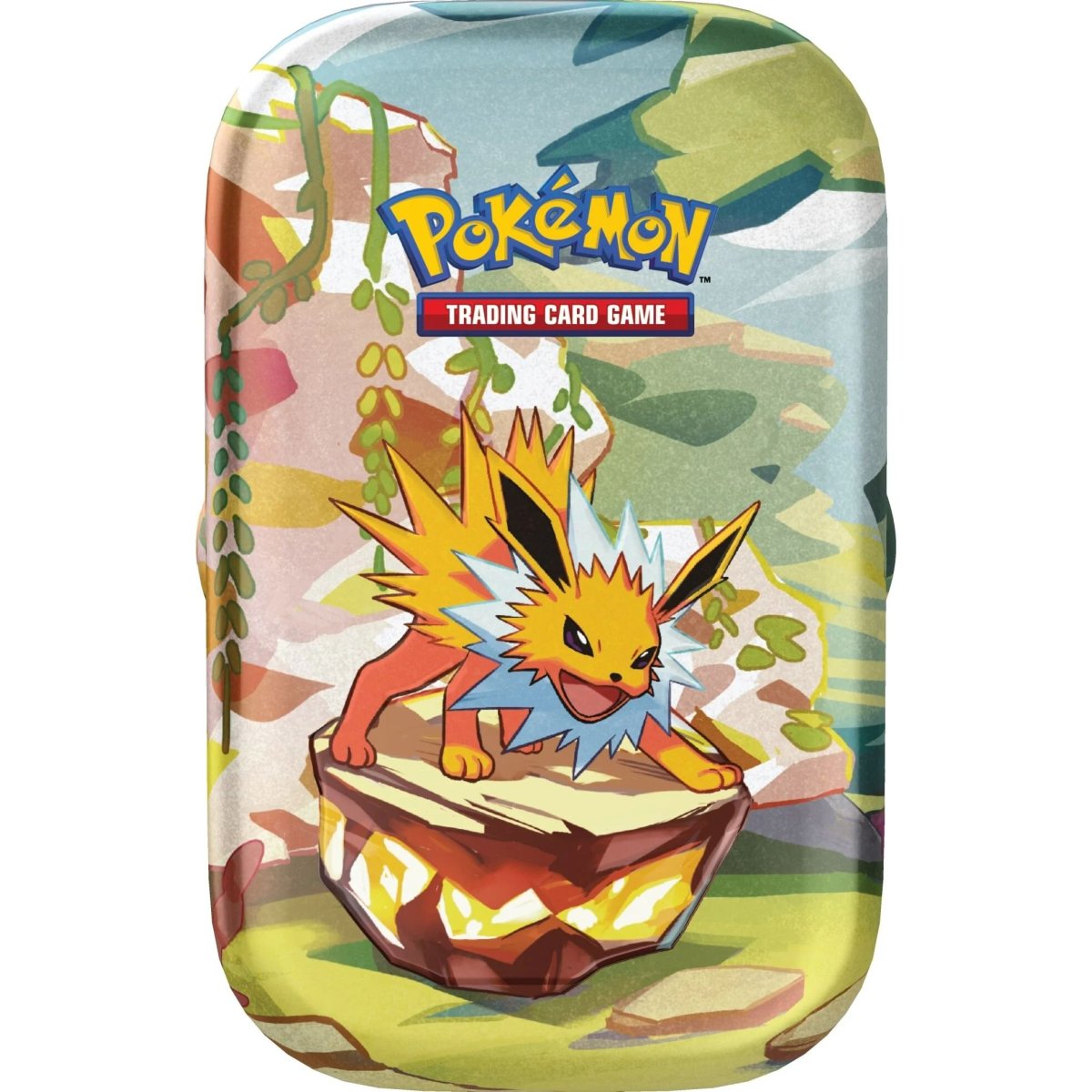 Scarlet & Violet Prismatic Evolutions Jolteon Mini Tin EN