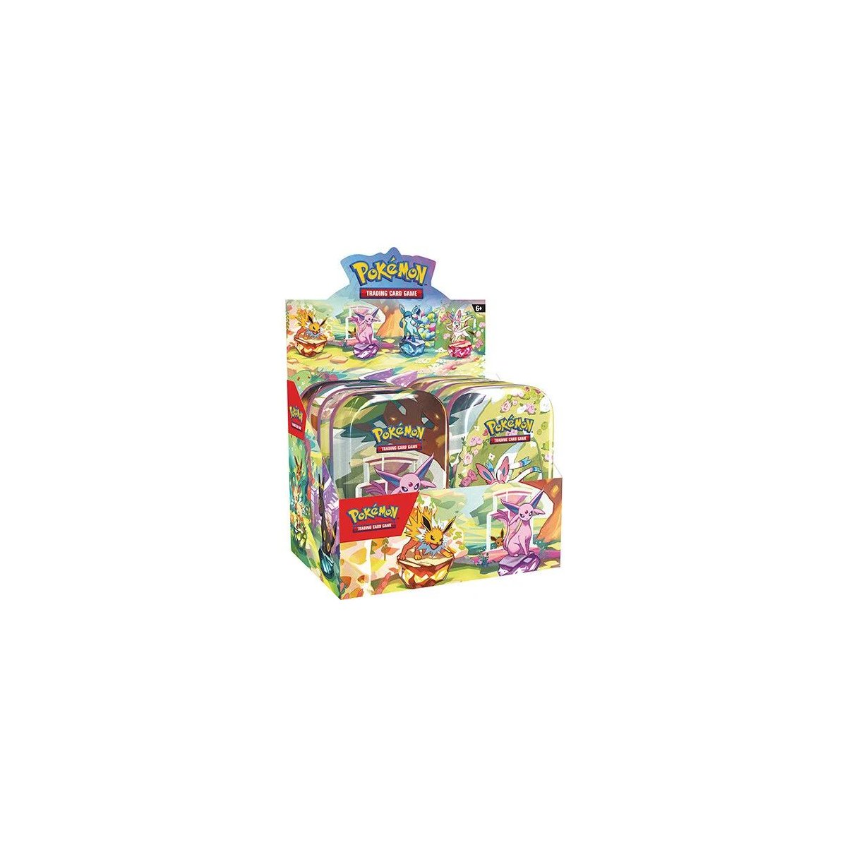 Scarlet & Violet Prismatic Evolutions Mini Tin Display sealed EN