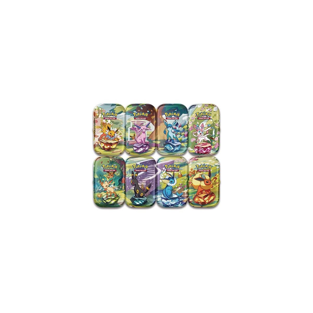 Scarlet & Violet Prismatic Evolutions Mini Tin Display sealed EN