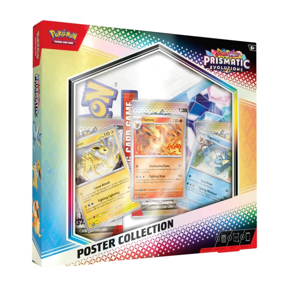 Scarlet & Violet Prismatic Evolutions Poster Collection EN