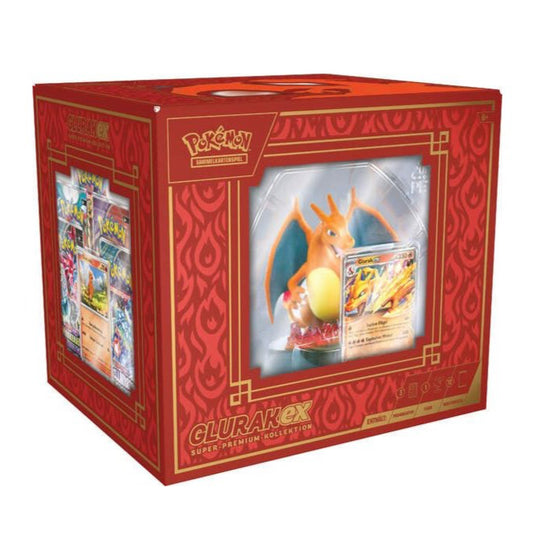 Pokemon Super-Premium Kollektion Glurak ex Box