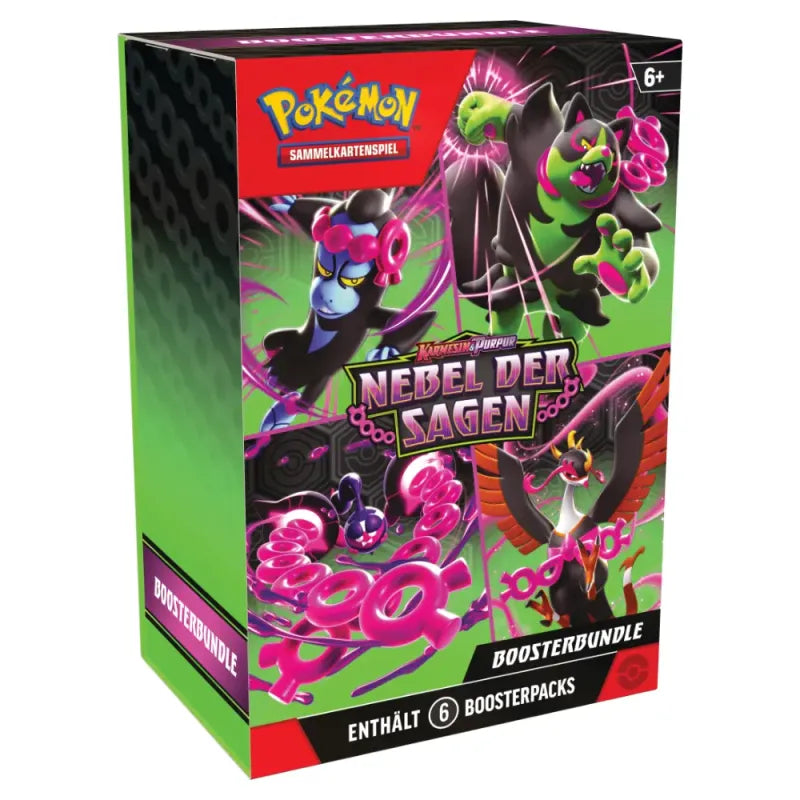 Pokemon Nebel der Sagen - Booster Bundle - 6 Booster
