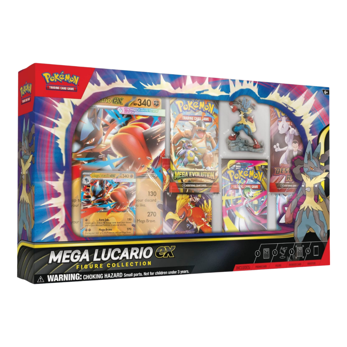 Mega Lucario EX Figuren Kollektion EN