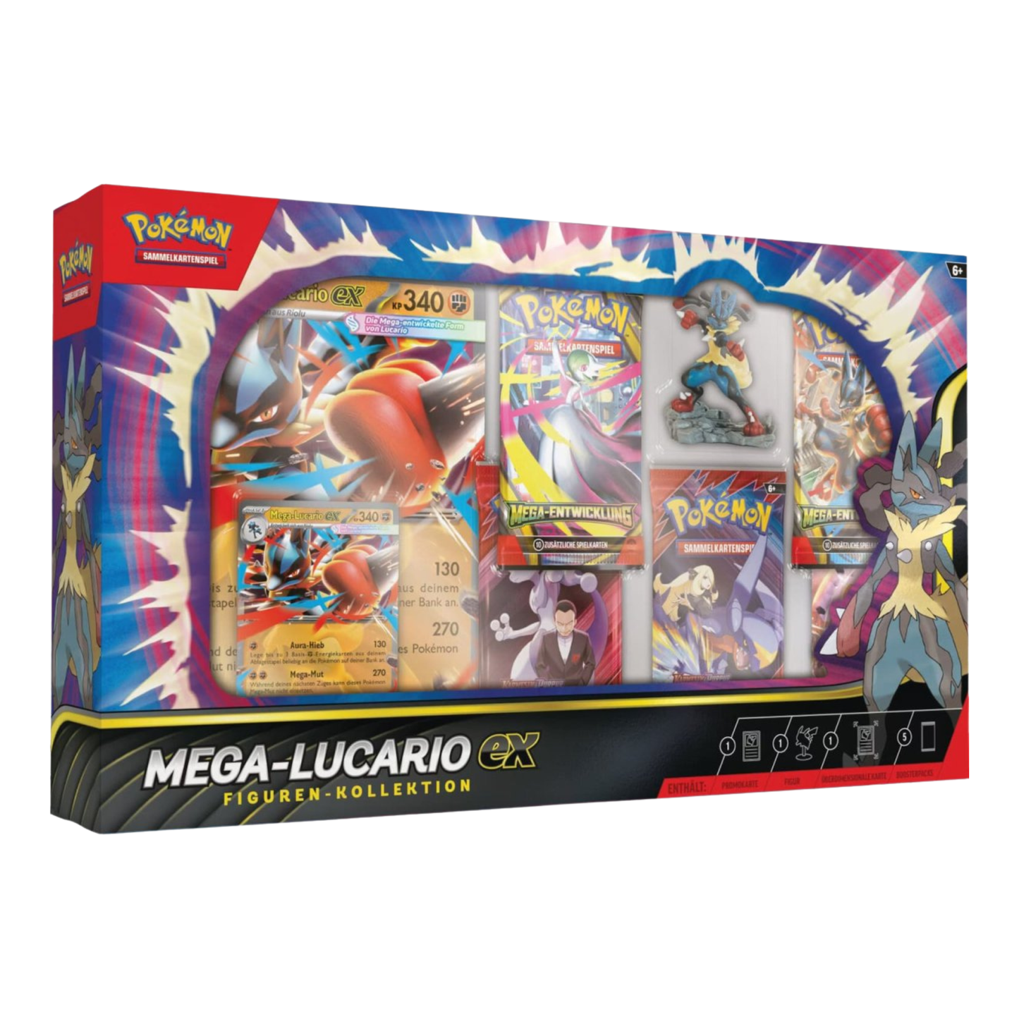 Mega Lucario EX Figuren Kollektion DE
