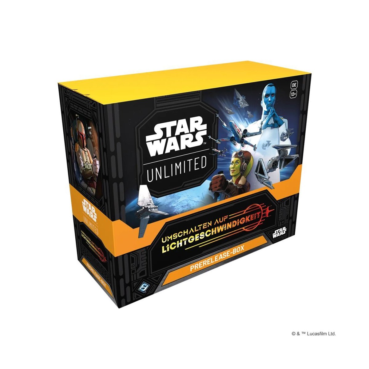 Star Wars: Unlimited - Umschalten auf Lichtgeschwindigkeit Prerelease Box DE