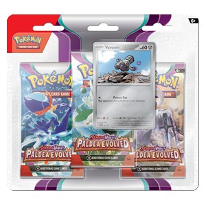 Pokemon Entwicklungen in Paldea 3-Pack Blister Knattox DE