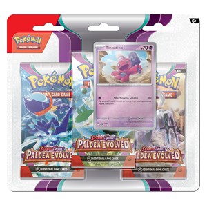 Entwicklungen in Paldea Forgita 3-Pack Blister DE