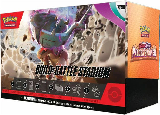 Pokemon Entwicklungen in Paldea Build & Battle Stadion Box DE