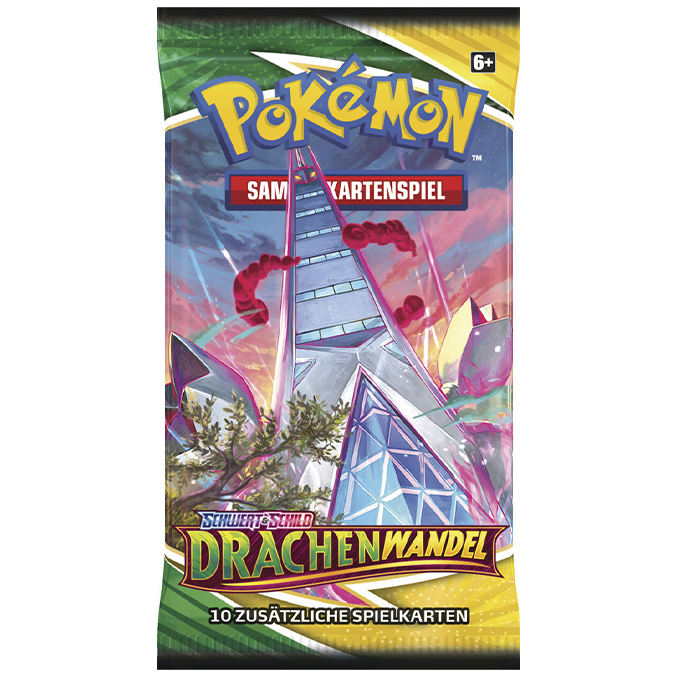 Pokemon Drachenwandel Schwert & Schild Einzelbooster DE