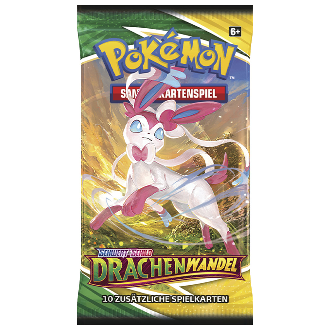 Pokemon Drachenwandel Schwert & Schild Einzelbooster DE