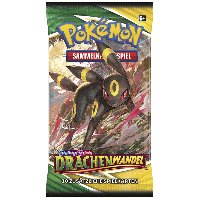 Pokemon Drachenwandel Schwert & Schild Einzelbooster DE