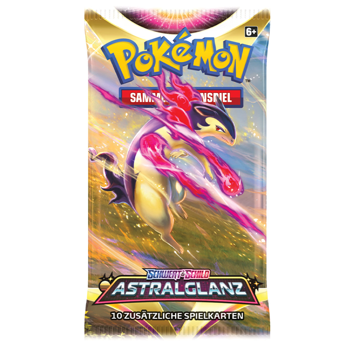 Pokemon Astral Glanz Schwert & Schild Einzelbooster DE