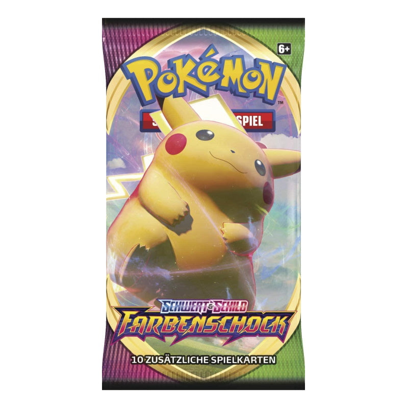 Pokemon Schwert & Schild Farbenschock Einzelbooster DE