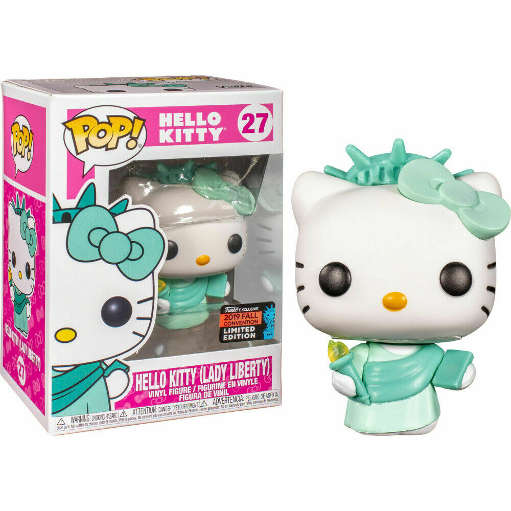 Funko POP Hello Kitty Lady Liberty #27 Fall Convention 2019 Exclusive