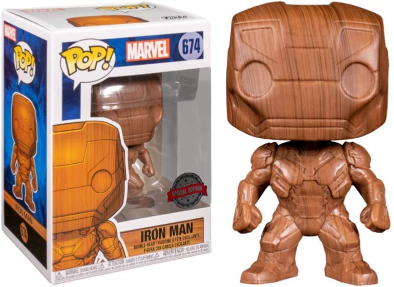 Marvel Holz Iron Man Vinyl Sammelfigur Funko POP!