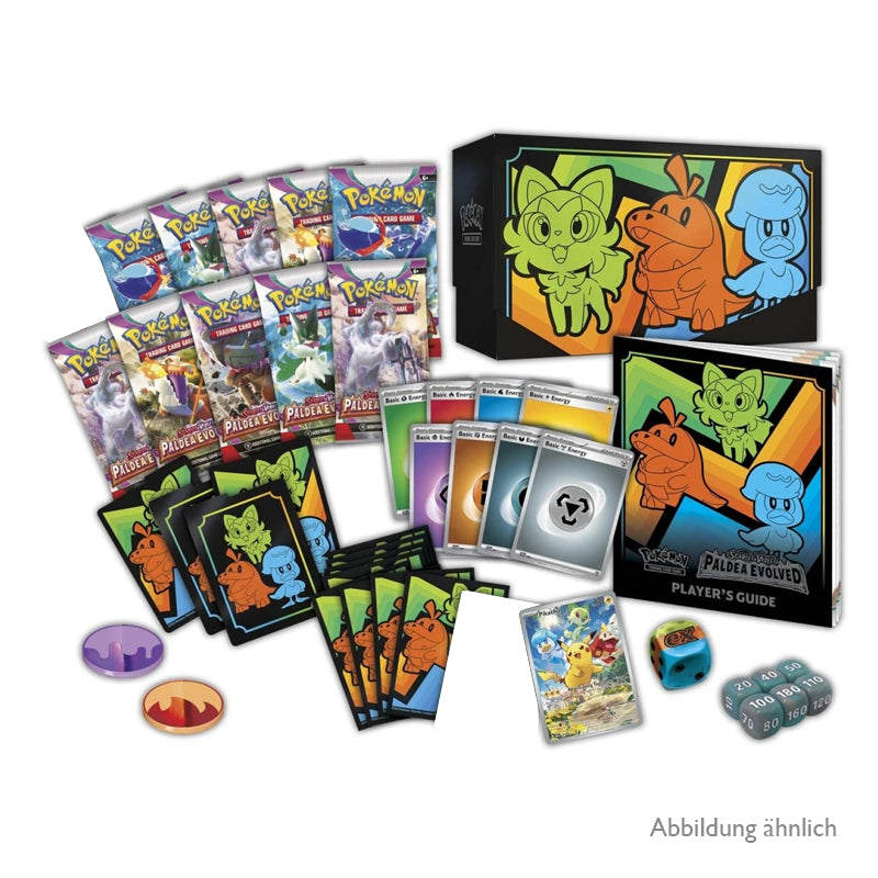 Pokemon Entwicklungen von Paldea Top Trainer Box