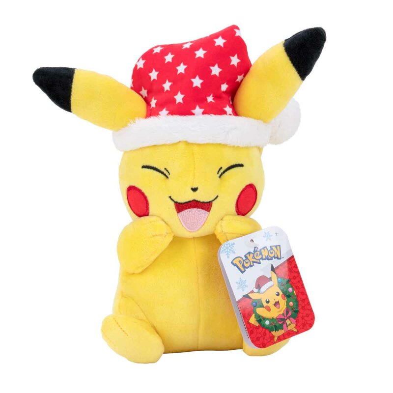 Pokemon Plüsch - Pikachu Holiday / Weihnachten 20 cm