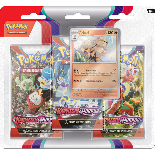 Karmesin & Purpur 3-Pack Blister Arkani