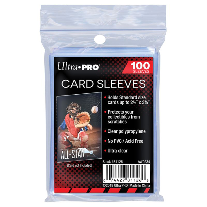 Ultra Pro Card Sleeves - 100x Penny Sleeves Soft