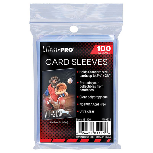 Ultra Pro Card Sleeves - 100x Penny Sleeves Soft